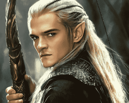 The Lord of The Rings Legolas Diamond Painting