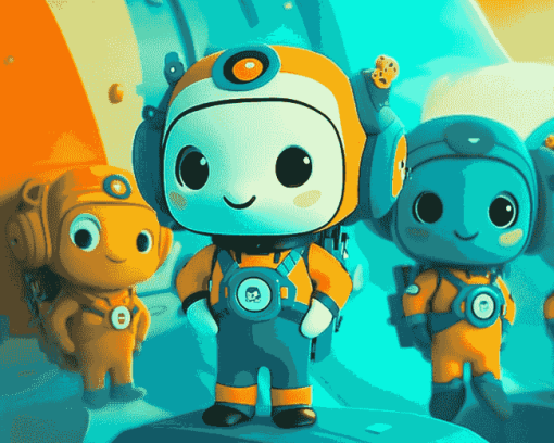 The Octanauts Animation Diamond Painting