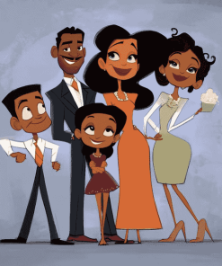 The Proud Family Animation Diamond Painting