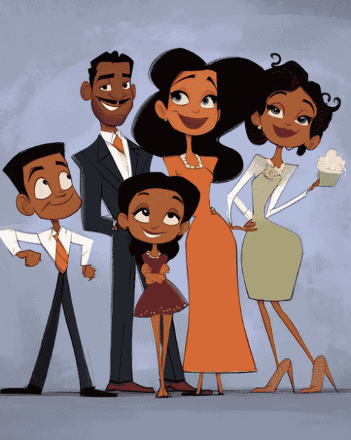 The Proud Family Animation Diamond Painting