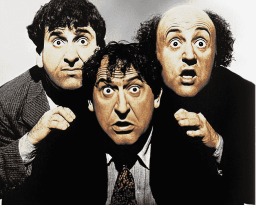 The Three Stooges Classic Humor Diamond Painting