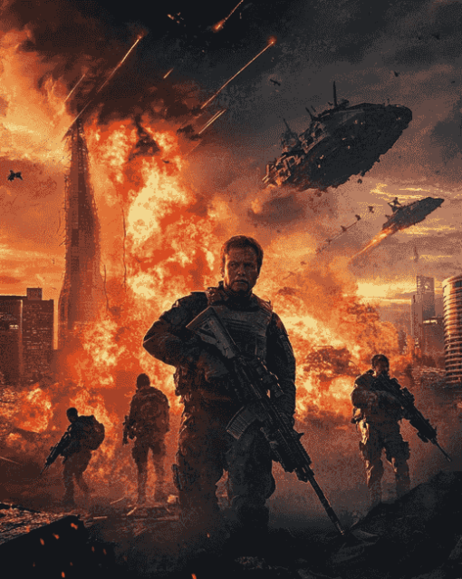 The Tomorrow War Action Movie Diamond Painting