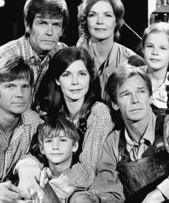 The Waltons Series Black and White Diamond Painting