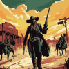 The Weird West Game Art Diamond Painting