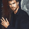 Theo James Celebrity Diamond Painting