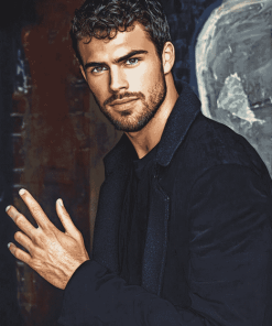 Theo James Celebrity Diamond Painting