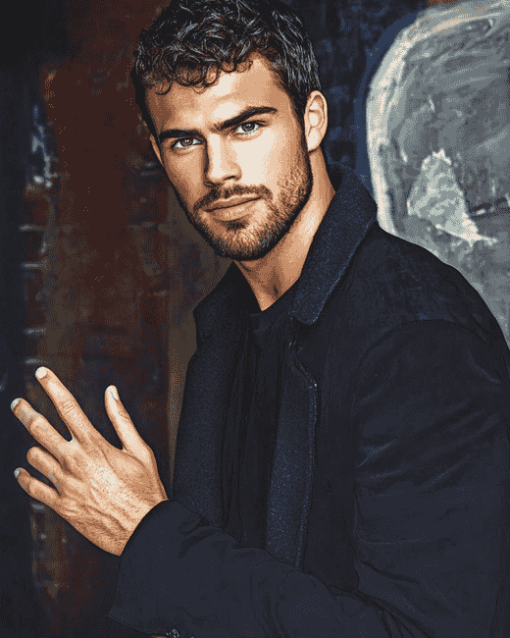 Theo James Celebrity Diamond Painting