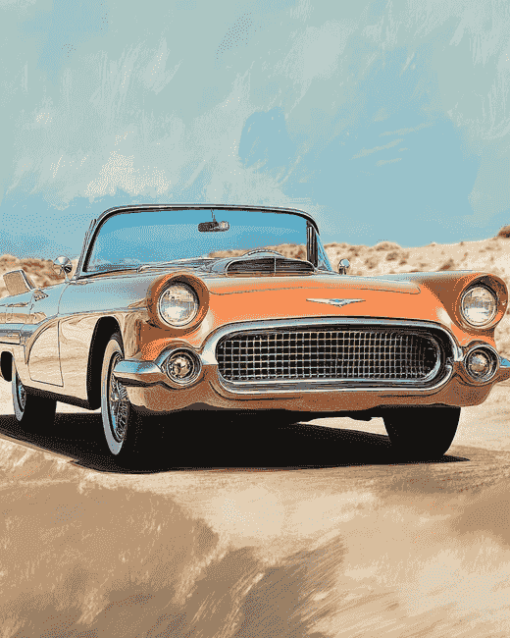 Thunderbird Cars Diamond Painting