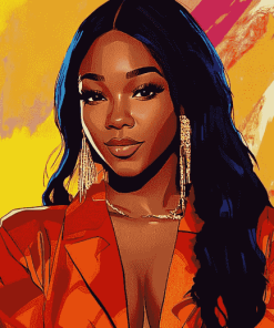 Tiffany Haddish Celebrity Diamond Painting