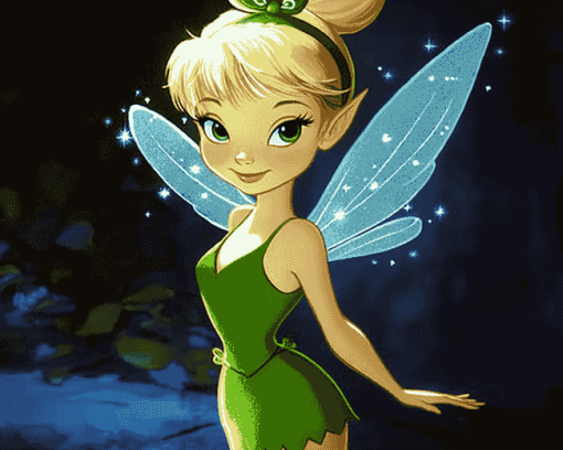 Tinker Bell Fairy Magic Diamond Painting