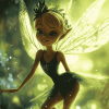 Tinker Bell Fantasy Diamond Painting