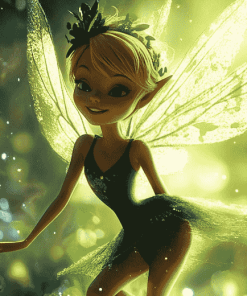 Tinker Bell Fantasy Diamond Painting