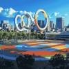 Tokyo Olympic Rings Diamond Painting