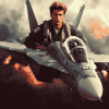 Top Gun Iconic Movie Diamond Painting