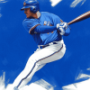 Toronto Blue Jays Baseball Diamond Painting