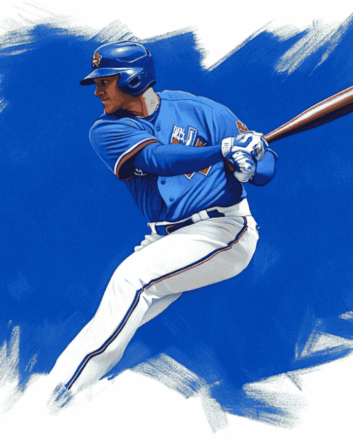 Toronto Blue Jays Baseball Diamond Painting