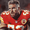 Travis Kelce Famous Footballer Diamond Painting