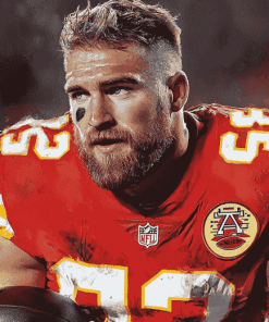 Travis Kelce Famous Footballer Diamond Painting