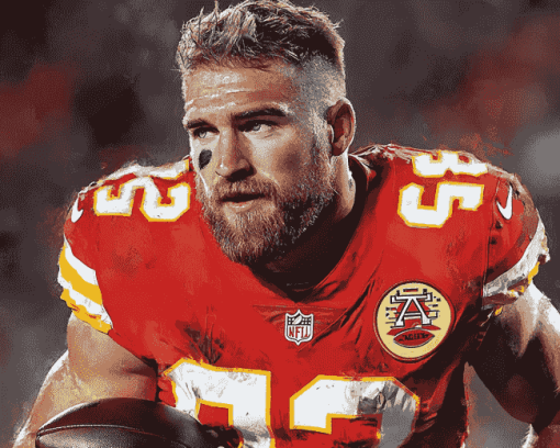 Travis Kelce Famous Footballer Diamond Painting