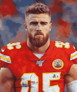 Travis Kelce Sport Icon Diamond Painting