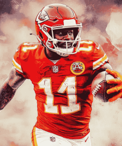 Tyreek Hill Famous Football Player Diamond Painting