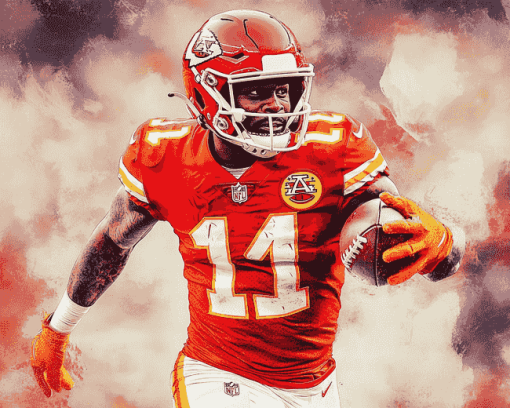 Tyreek Hill Famous Football Player Diamond Painting