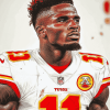 Tyreek Hill Famous Footballer Diamond Painting