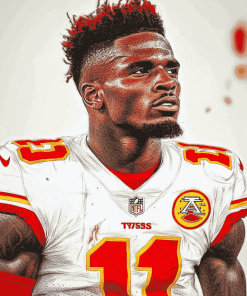 Tyreek Hill Famous Footballer Diamond Painting