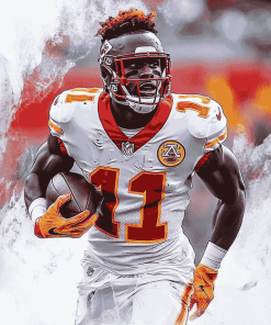 Tyreek Hill Famous Footballer Diamond Painting