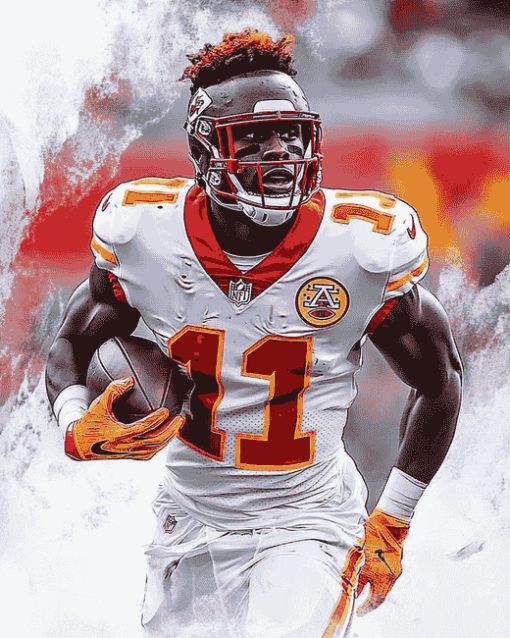 Tyreek Hill Famous Footballer Diamond Painting