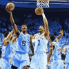 UNC Tar Heel Basketball Diamond Painting