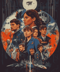 Umbrella Academy Stars Diamond Painting