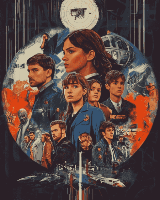 Umbrella Academy Stars Diamond Painting