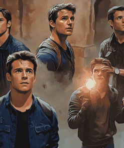 Uncharted Movie Characters Diamond Painting