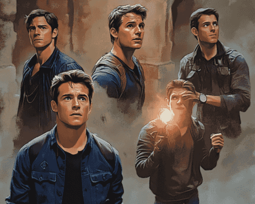 Uncharted Movie Characters Diamond Painting