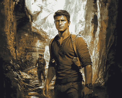 Uncharted Movie Diamond Painting