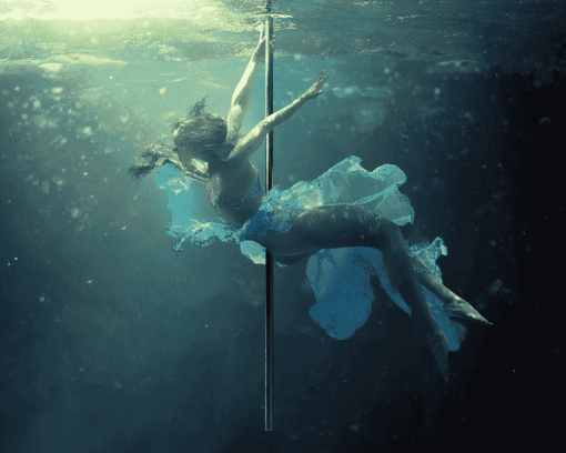 Underwater Women Dancer Diamond Painting