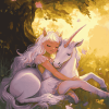 Unicorn Girls Fantasy Diamond Painting