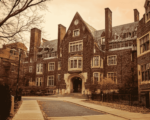 University of Pennsylvania Building Diamond Painting