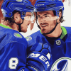 Vancouver Canucks Ice Hockey Diamond Painting