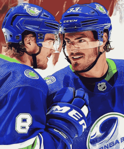 Vancouver Canucks Ice Hockey Diamond Painting