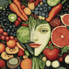 Vegan Vegetables Diamond Painting