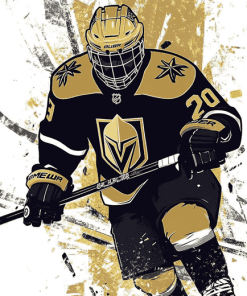 Vegas Golden Knights Ice Hockey Diamond Painting