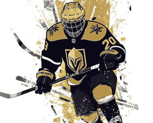 Vegas Golden Knights Ice Hockey Diamond Painting