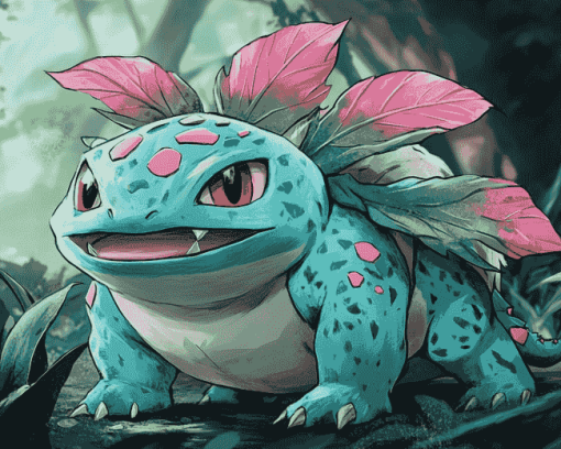 Venusaur Animation Diamond Painting