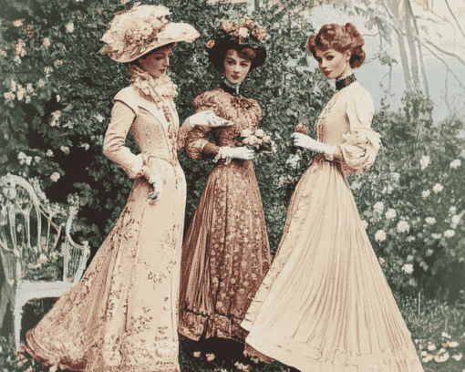 Victorian Ladies Elegance Diamond Painting