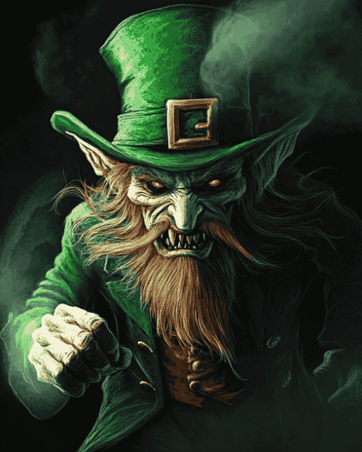 Villainous Leprechaun Diamond Painting