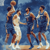 Villanova Basketball Stars Diamond Painting