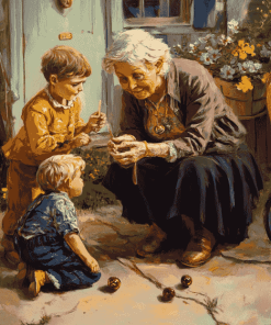 Vintage Grandma Moments Diamond Painting