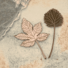 Vintage Leaf Artwork Diamond Painting